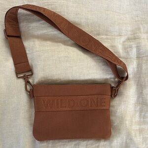 Wild One Treat Pouch Crossbody Bag in Coco Brown